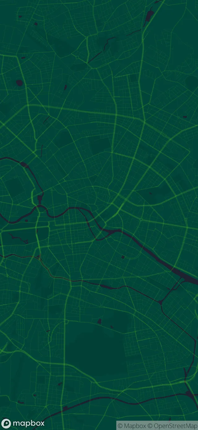 Berlin in the Neon Green style